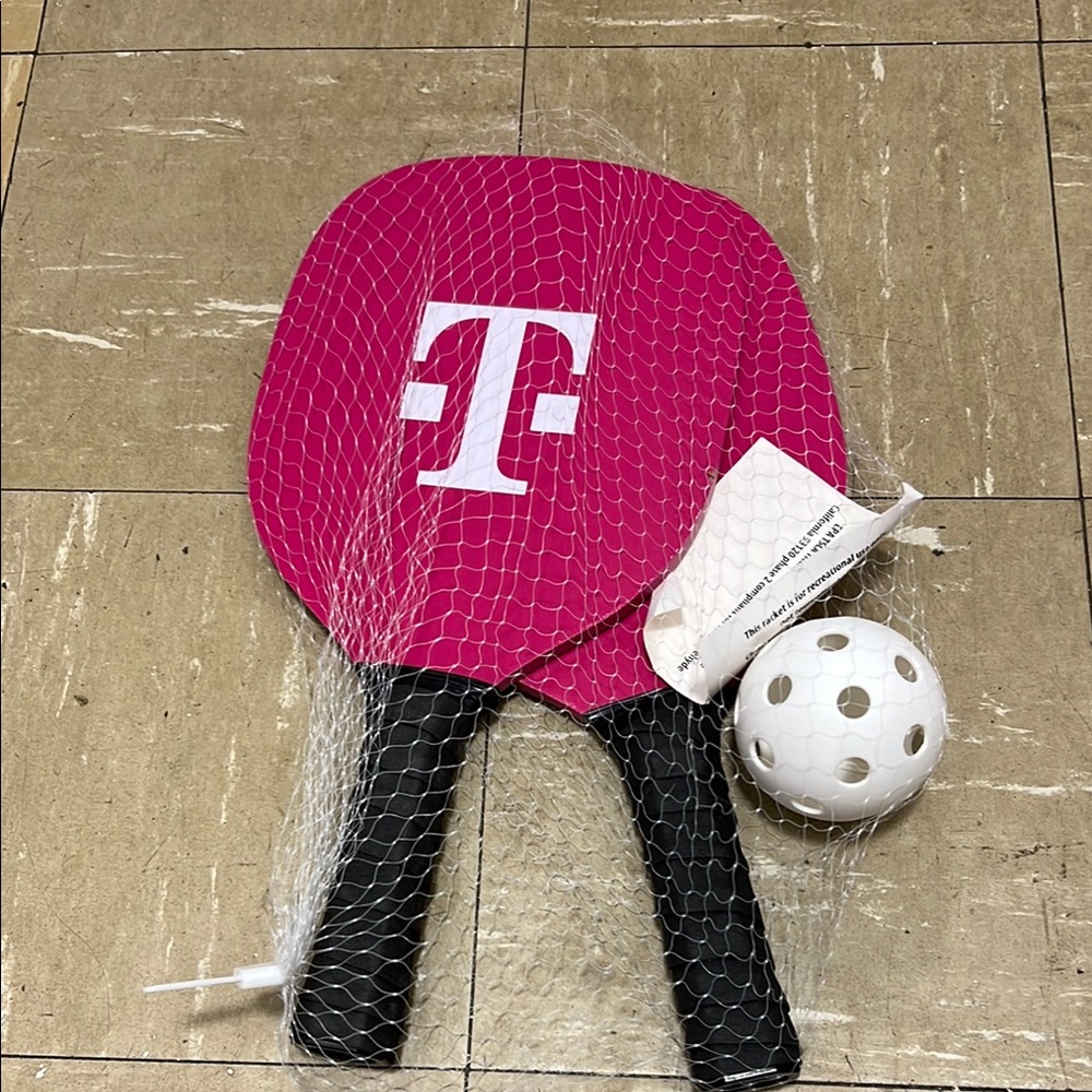 Pink Paddle Set with Ball